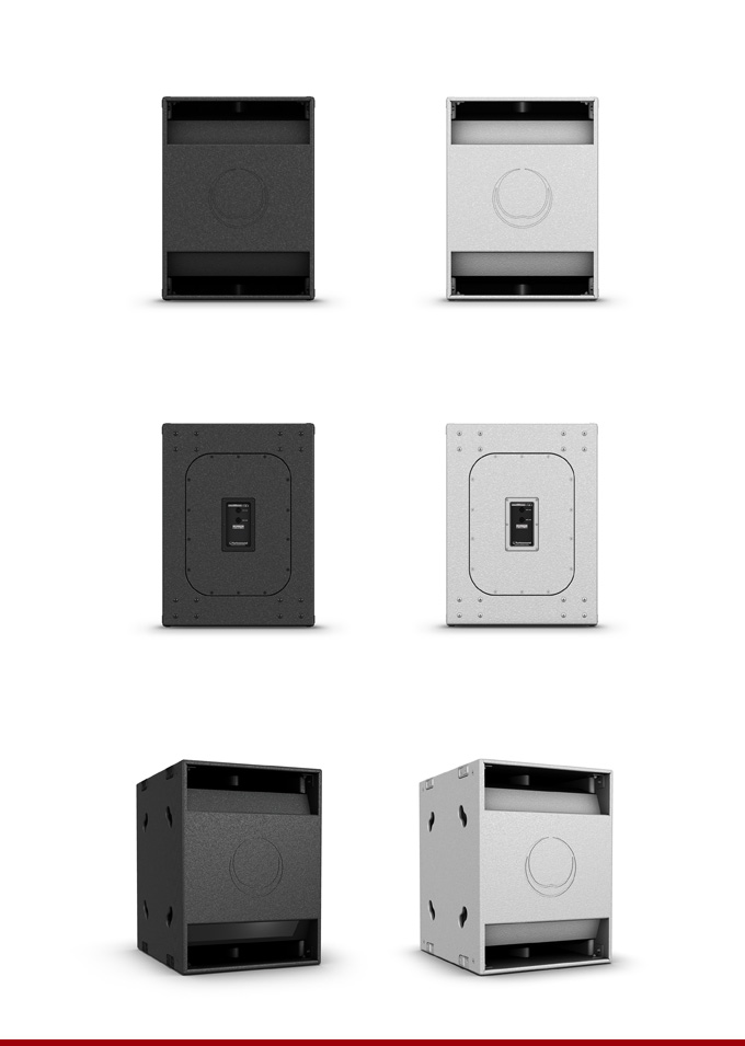 英国TurboSound音响 NuQ118B专业超低音箱